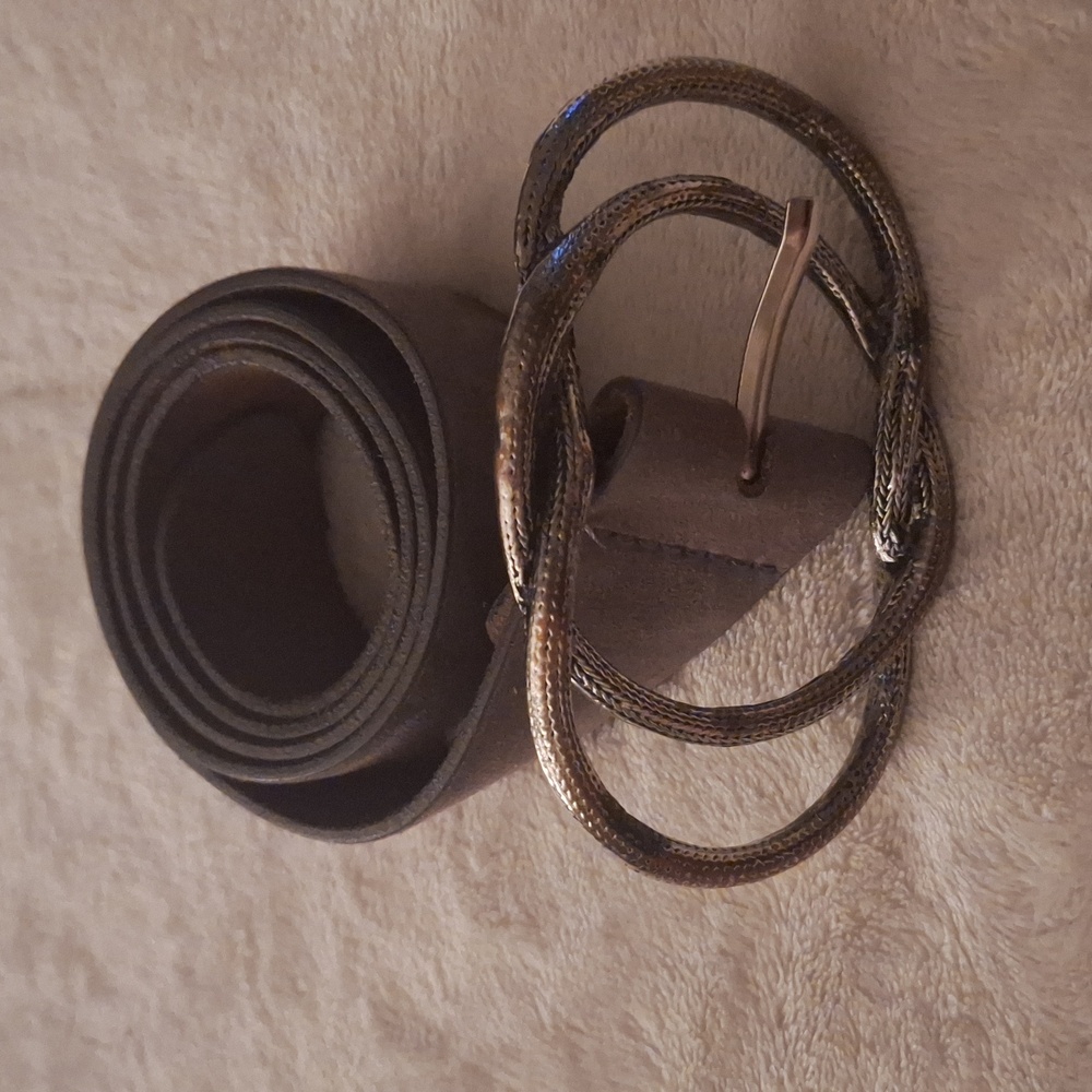 Vintage Espirit Leather Belt - Picture 9 of 9